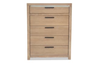 Studio Light Oak 5 Drawer Chest