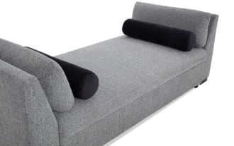 Daydreamer Gray Daybed with Pop-Up Sleeper