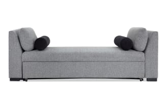 Daydreamer Gray Daybed with Pop-Up Sleeper