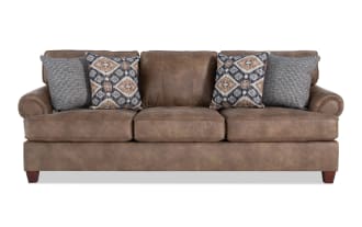 Raleigh Cognac 103'' Sofa