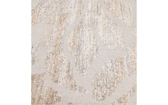 Iris 5' x 8' White Floral Rug