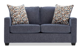 Quinn Navy 64'' Loveseat