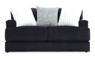 Sofia Black 70'' Loveseat
