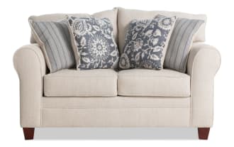 Portland Beige 65'' Loveseat
