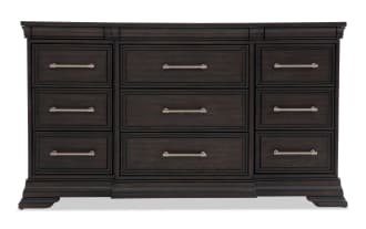 Avalon Espresso 9 Drawer Dresser