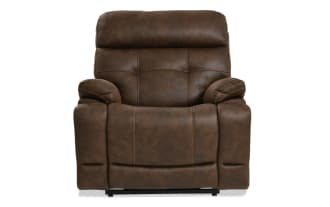 Cougar Brown Power Lift Recliner with Power Headrest