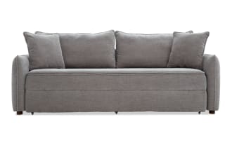 Snooze Gray Full Sleeper Sofa