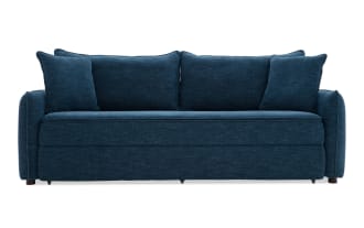 Snooze Navy Full Sleeper Sofa