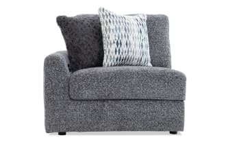 Amplify Gray Immersive Audio Left Arm Facing Chair