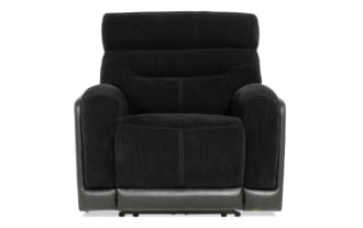 Phantom Black Manual Gliding Recliner