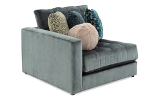 Jewels Emerald Left Arm Facing Chair