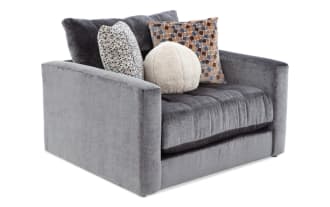 Jewels Charcoal Side Chair