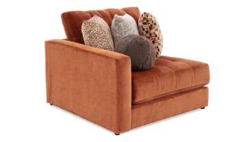 Jewels Spice Left Arm Facing Chair