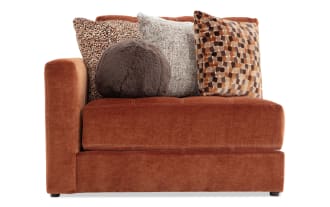 Jewels Spice Left Arm Facing Chair