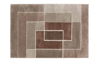 Atlas 5' x 7' Rust Geometric Rug