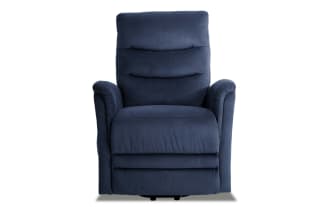 Reign Navy Massaging Power Lift Recliner