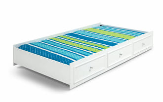 Madelyn Twin White Trundle Unit