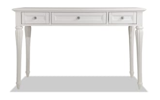 Madelyn White 3 Drawer Desk