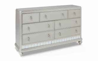 Diva II Platinum 7 Drawer Dresser