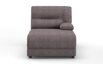 Pacifica Gray Right Arm Facing Power Reclining Chaise