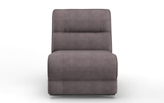 Pacifica Gray Armless Power Recliner
