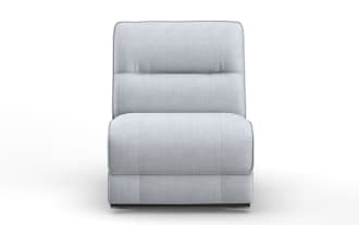 Pacifica Silver Armless Power Recliner