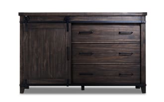 Montana Brown 5 Drawer Dresser