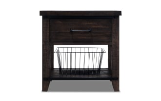 Montana Brown Nightstand with Drawer