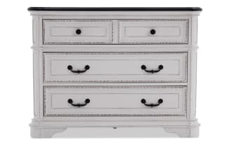 Scarlett White & Oak 3 Drawer Chest