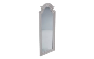 Scarlett White Floor Mirror