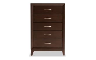 Tremont Espresso 5 Drawer Chest