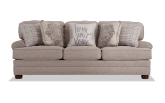 Charleston Beige 90'' Sofa