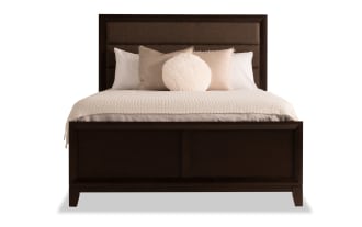 Tremont Queen Espresso Panel Bed