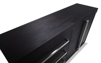 Cosmopolitan Black 3 Drawer Server
