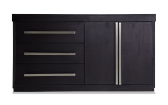 Cosmopolitan Black 3 Drawer Server