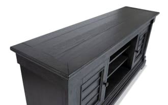 Laurel 64'' Charcoal Fully Assembled Storage TV Stand