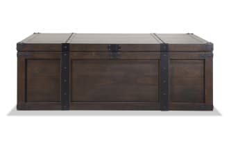 Montana Brown Storage Trunk Coffee Table