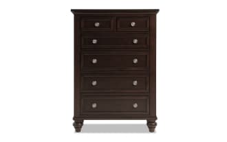 Portsmouth Cherry 6 Drawer Lift-Top Chest