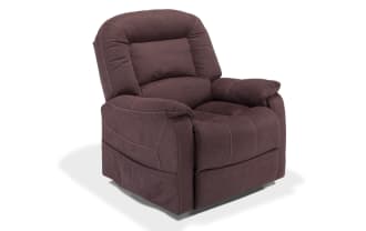Ranger Brown Massaging Power Lift Recliner