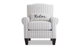 Laurel Gray Accent Chair