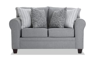 Laurel Gray 65'' Loveseat