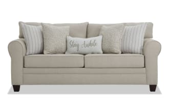 Laurel Beige 85'' Sofa
