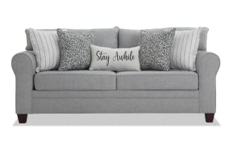 Laurel Gray 85'' Sofa