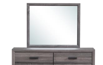 Joss Gray Dresser & Mirror