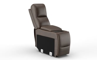 Canyon Walnut Console with USB Port