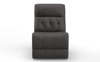 Canyon Gray Armless Chair