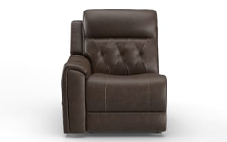 Canyon Walnut Left Arm Facing Power Lift Recliner