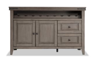 Hudson Gray 2 Drawer Server