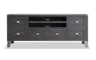 Wentworth 64'' Black Fully Assembled Storage TV Stand