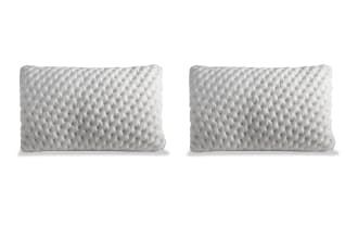Bob-O-Pedic® Essential King Side & Stomach Sleeper Memory Foam Pillow (Set of 2)